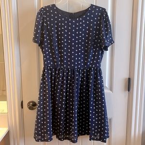 SML size M navy dress